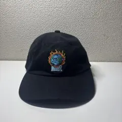 HUF 刺繍キャップ ブラックのサムネイル