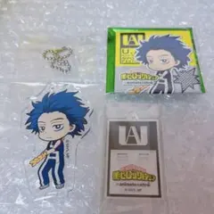 僕のヒーローアカデミア 心操人使 アニメイトカフェ 缶バッジ アクリルスタンド