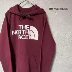 THE NORTH FACE ノースフェイス パーカー ビッグロゴ プリント S