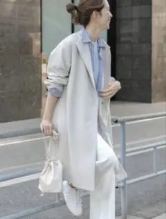 さ*ぼ様 URBAN RESEARCH DOORS ダブルクロスガウンコート S