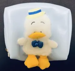 サンリオ当たりくじ　あひるのぺっクル　ポーチ