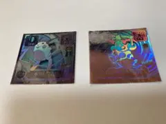 ポケモン最強シール烈伝　スーパーDX 　ライチュウ　バリヤード　ホログラム　2種