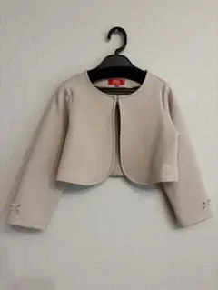 petit main ボレロ ベージュ 110cm