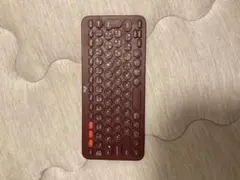 Logicool ワイヤレス キーボード K380 赤