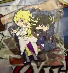 遊戯王　ペアクリアラバーストラップ　ジャック＆遊星