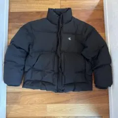 短丈カルバンクラインダウンジャケット黒