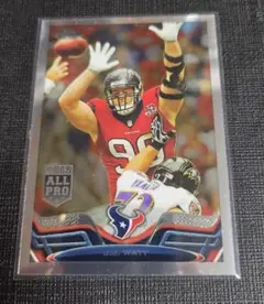 J.J. Watt Topps Chrome NFL トレーディングカード