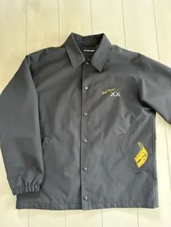 UNIQLO×KAWS ナイロンジャケット コーチジャケット ブラック L