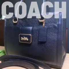 ✨美品✨COACH コーチ 2WAY ハンドバッグ CC141 ブラック