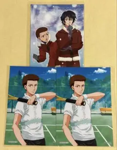 テニスの王子様 テニプリ スペシャルブロマイド クリスマス 観月 不二 裕太