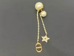 ◯Dior パール スター ピアス CDロゴ ピアス 片耳◯