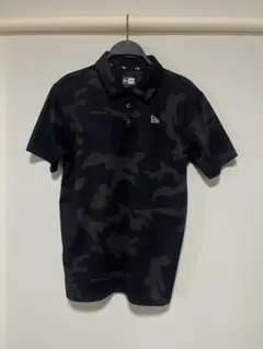 NEW ERA ニューエラ カモフラ 迷彩 ゴルフ 速乾生地ポロシャツ サイズＭのサムネイル