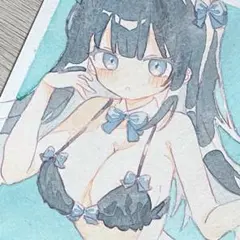 5*》様 【一点物】水彩手描きアナログイラスト オリジナル