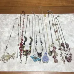 ハンドメイドネックレス10点セット7