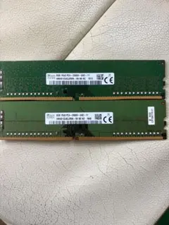 SK hynix DDR4-2400 8GB×2枚 計16GB 動作確認済 - メルカリ