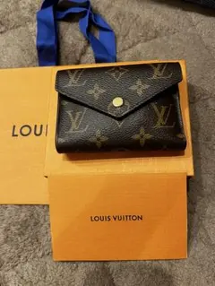 【美品】LOUIS VUITTON 三つ折り財布 モノグラム