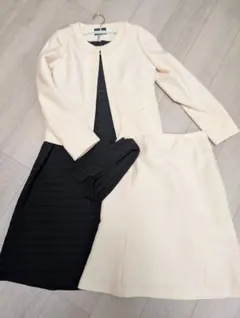 スーツ3点セット　ピンクベージュ　入学式　9号