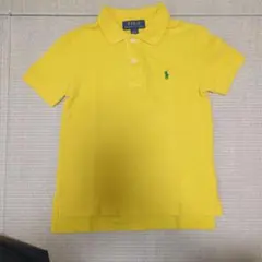 POLO RALPH LAUREN イエローポロシャツ 4/AT