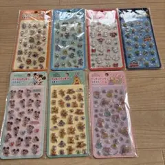 早い者勝ち！ディズニープクプクシール7枚セット