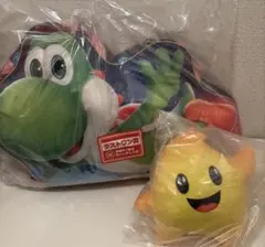 マリオ　 一番くじ　ラストワン賞　ヨッシークッション　C賞　チコぬいぐるみ