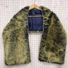 USA製 ゴージャス オケージョン パーティー 古着小物 フェイクファーストール