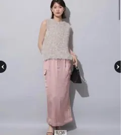 専用出品！　Arpege story サテンスカート　タグ付き新品！ サテンスカート | スカート | Arpege story（アルページュ