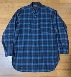 40s Big Jess マチ付き プリントネルシャツ オンブレ 40s Big Jess マチ付き プリントネルシャツ オンブレ - メルカリ