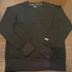 umbro ブラック シンプルトレーナー 140