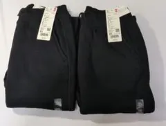 2本セット‼️新品未使用‼️ユニクロ ヒートテック ボアスウェットパンツ 　黒