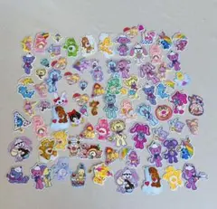 【平成レトロ】 ケアベア・その他 フレークシール