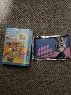 ズートピア 2 フラットミニポーチ ジュディ