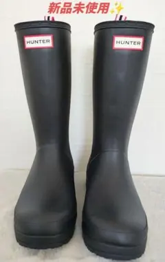 ⭐︎新品未使用⭐︎HUNTER 長靴 size39 24.5～25.0cm - メルカリ