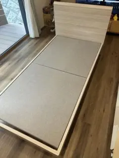 TOKYO BED シングルベッドフレーム 木目調のサムネイル