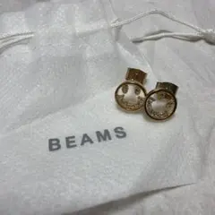 即日発送！ BEAMS スマイル ピアスのサムネイル