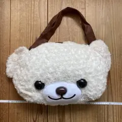 クマの顔ファーバッグ