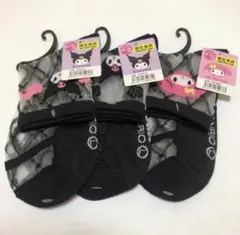 サンリオ クロミ マイメロ シースルーソックス