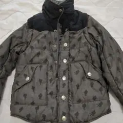 ヒスミニ　リバーシブル　ジャンパー　 中綿コート 110cm　美品