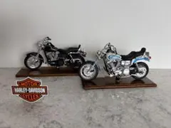 Harley-Davidson FXDBミニチュアバイク 2台セット