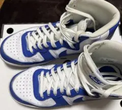Nike ハイカットスニーカー ホワイト/ブルー