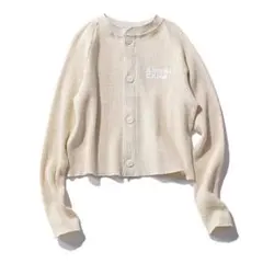 新品未使用Americana ワッフルクロップドボタンカーディガンのサムネイル