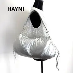 HAYNI Plaff シルバーパファーショルダーバッグのサムネイル
