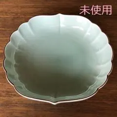 お値下げ、深川製磁、百年庵、笹青磁、笹彫刻千代口揃、箱入り未使用 深川製磁 笹青磁見込山水 しのぎ仙茶碗揃 百年庵 希少 湯呑 有田焼
