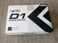 HONMA D1 ダイナミックディスタンス ゴルフボール 12個　未使用