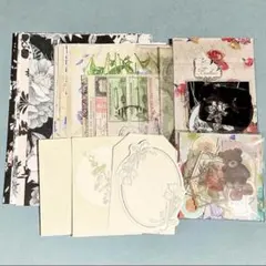 【70点超】お得 コラージュ素材 おすそ分け ミニセット シール多め 紙もの