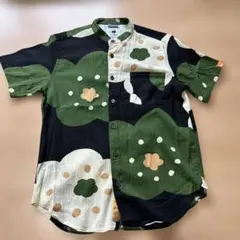 le coq sportif × SOU・SOU半袖シャツ バンドカラー 花柄のサムネイル