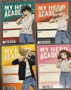 ヒロアカ　アニメイト　特典　ステッカー