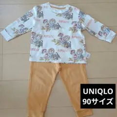 UNIQLO パジャマ キッズ ベビー 90 ルームウェア 子供 パウパトロール
