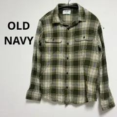 OLD NAVY チェック柄長袖シャツ【XL】レディース　キッズ