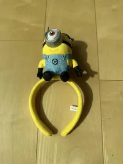 ミニオン ぬいぐるみ付きカチューシャ