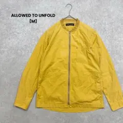 a2102＊ALLOWED TO UNFOLD MA-1　イエロー【M】お洒落
